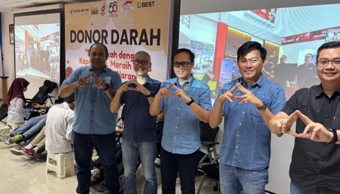 Puncak Perayaan HUT ke-55, Astra Motor Donasikan 550 Kantong Darah