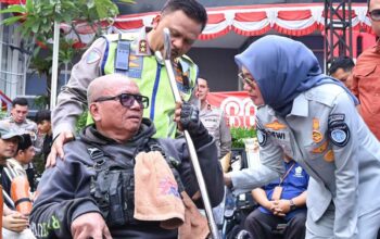 Jasa Raharja dan Korlantas Polri Dorong Masyarakat Tertib Berlalu Lintas lewat Acara Retrospeksi Korban Kecelakaan Lalu Lintas.
