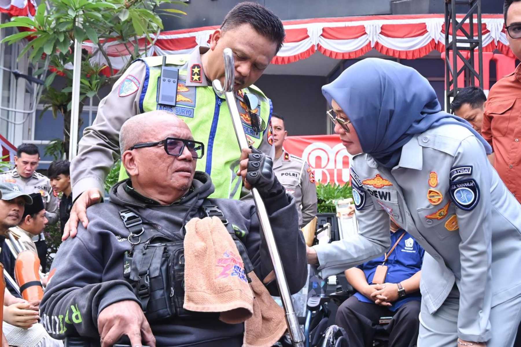 Jasa Raharja dan Korlantas Polri Dorong Masyarakat Tertib Berlalu Lintas lewat Acara Retrospeksi Korban Kecelakaan Lalu Lintas.