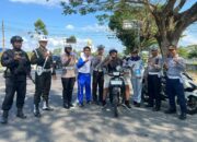 Sambut Bulan Bhayangkara, Astra Motor NTB dan Satlantas Polres Lobar Gelar Safety Riding Campaign.