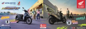 Honda BeAT Series Semakin Kece dengan Fitur Canggihnya
