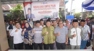 Ratusan Warga Kecamatan Ampenan Ikuti Sosialisasi MBG dari DPR RI dan BGN