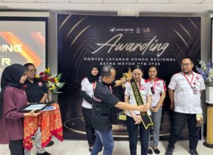 Astra Motor NTB Gelar Awarding KLHR 2025, Apresiasi Layanan Terbaik Jaringan Dealer Honda