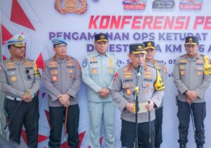 Direktur Utama PT Jasa Raharja Dampingi Kapolri Meninjau Rest Area KM 456A dan Stasiun Tawang, Pastikan Arus Balik Aman dan Berkeselamatan