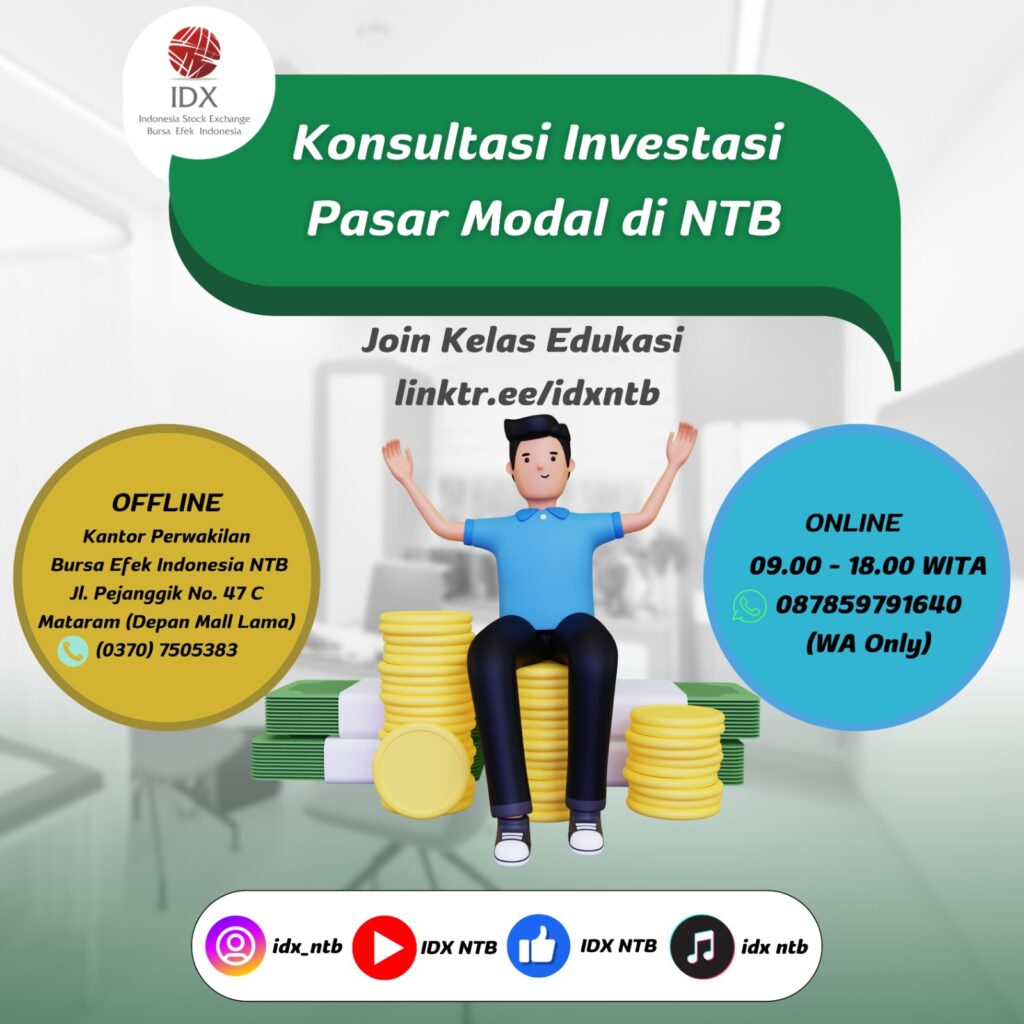 BEI Gelar Konsultasi Investasi Pasar Modal di NTB