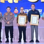 Jasa Raharja Terima Penghargaan dari Kapolri pada Acara Rakernis Fungsi Lalu Lintas 2025