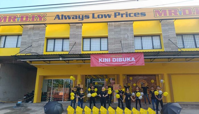 Hadir Lebih Dekat, MR.D.I.Y. Resmi Buka Toko ke-12 di Lombok