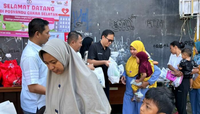 Astra Motor NTB Salurkan 55 Paket Gizi Tambahan untuk Anak Berisiko Stunting di Kecamatan Cakra Selatan