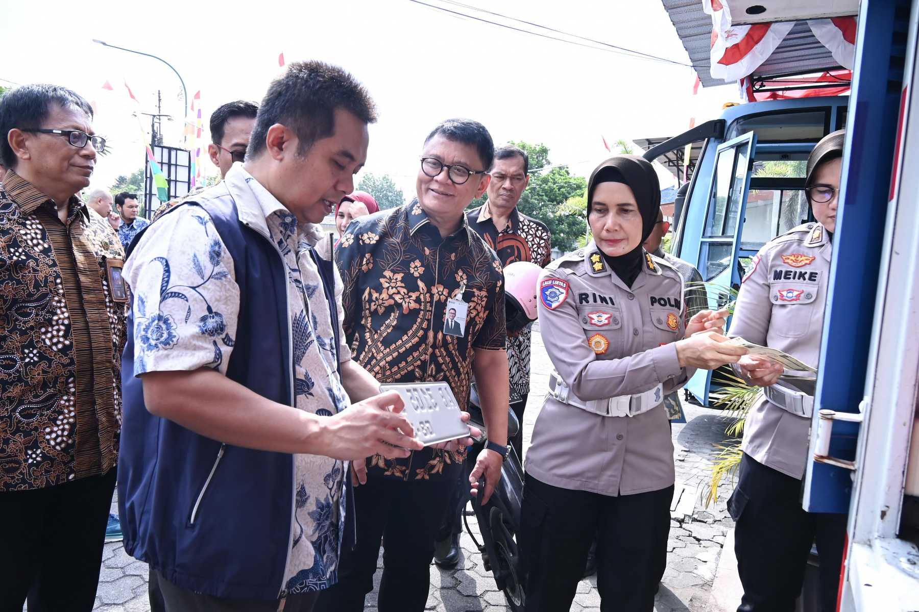 Kementerian BUMN dan Jasa Raharja Apresiasi Hadirnya Layanan SAMOLI di Samsat Kota Yogyakarta.