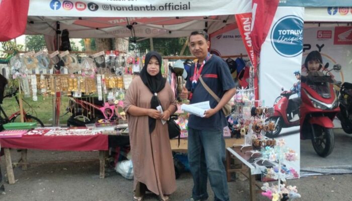 Pameran Honda Hadir di Car Free Daya Gerung Lombok Barat