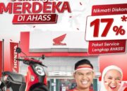 HUT RI ke-80, AHASS Tawarkan Diskon Spesial Paket Servis Hingga 17 Persen.