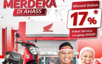 HUT RI ke-80, AHASS Tawarkan Diskon Spesial Paket Servis Hingga 17 Persen.