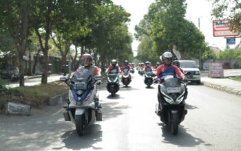 Honda Community dan Konsumen Honda Dukung AHRT dengan Semangat #Cari_Aman di ARRC Mandalika 2025.