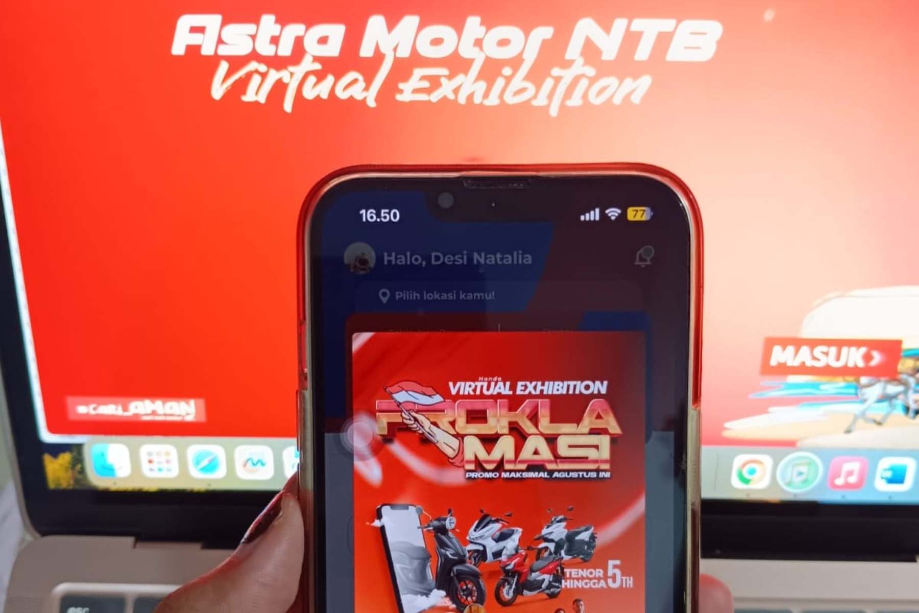 Honda Virtual Exhibition Hadirkan Pengalaman Belanja Motor Online.