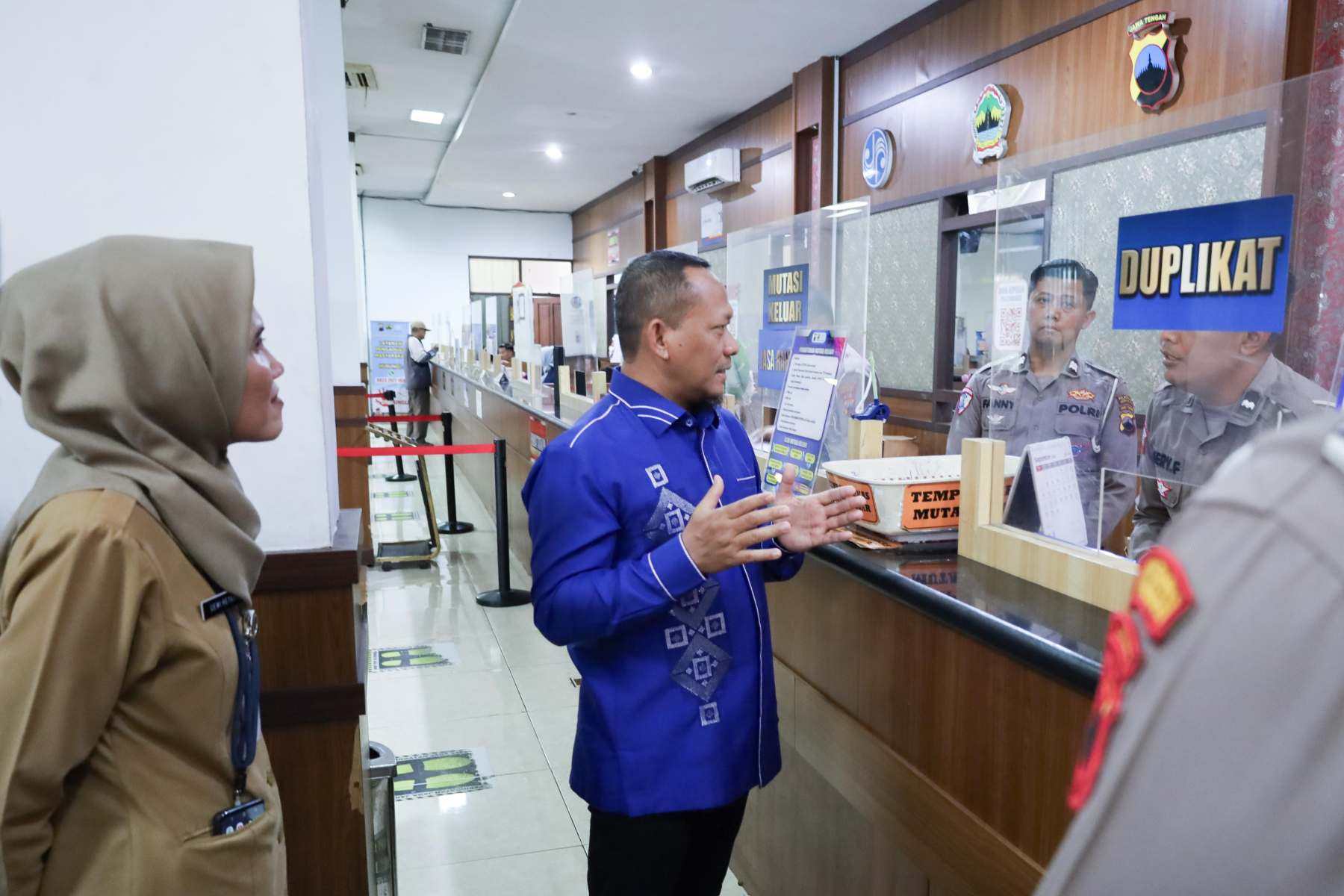 Jasa Raharja Dorong Konsistensi Layanan Publik dan Edukasi Keselamatan Berkualitas di Samsat Kota Semarang.