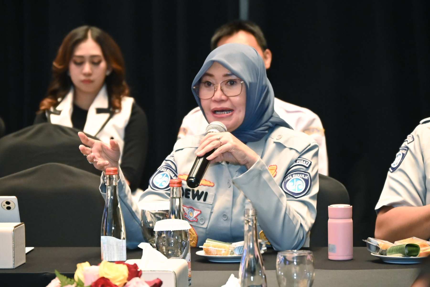 Jasa Raharja Dukung Penyelenggaraan FGD Keselamatan Perlintasan Sebidang Kereta Api.