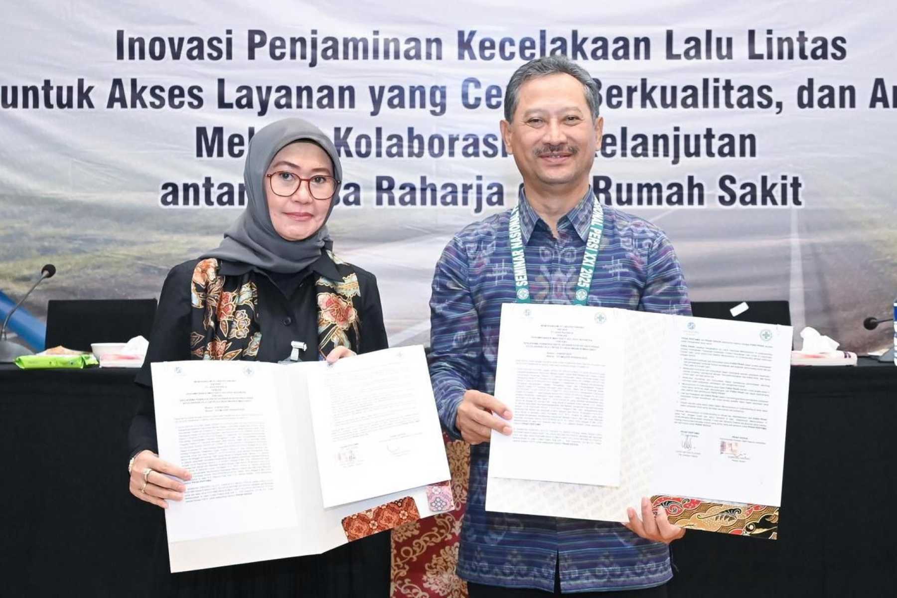 Jasa Raharja dan PERSI Perkuat Sinergi Layanan Kesehatan Korban Kecelakaan di Kongres PERSI XXI 2025.