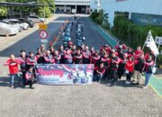 Touring Kompak Merdeka Ajak Insan Pers dan Blogger Kendarai Motor Listrik CUV e dan EM1