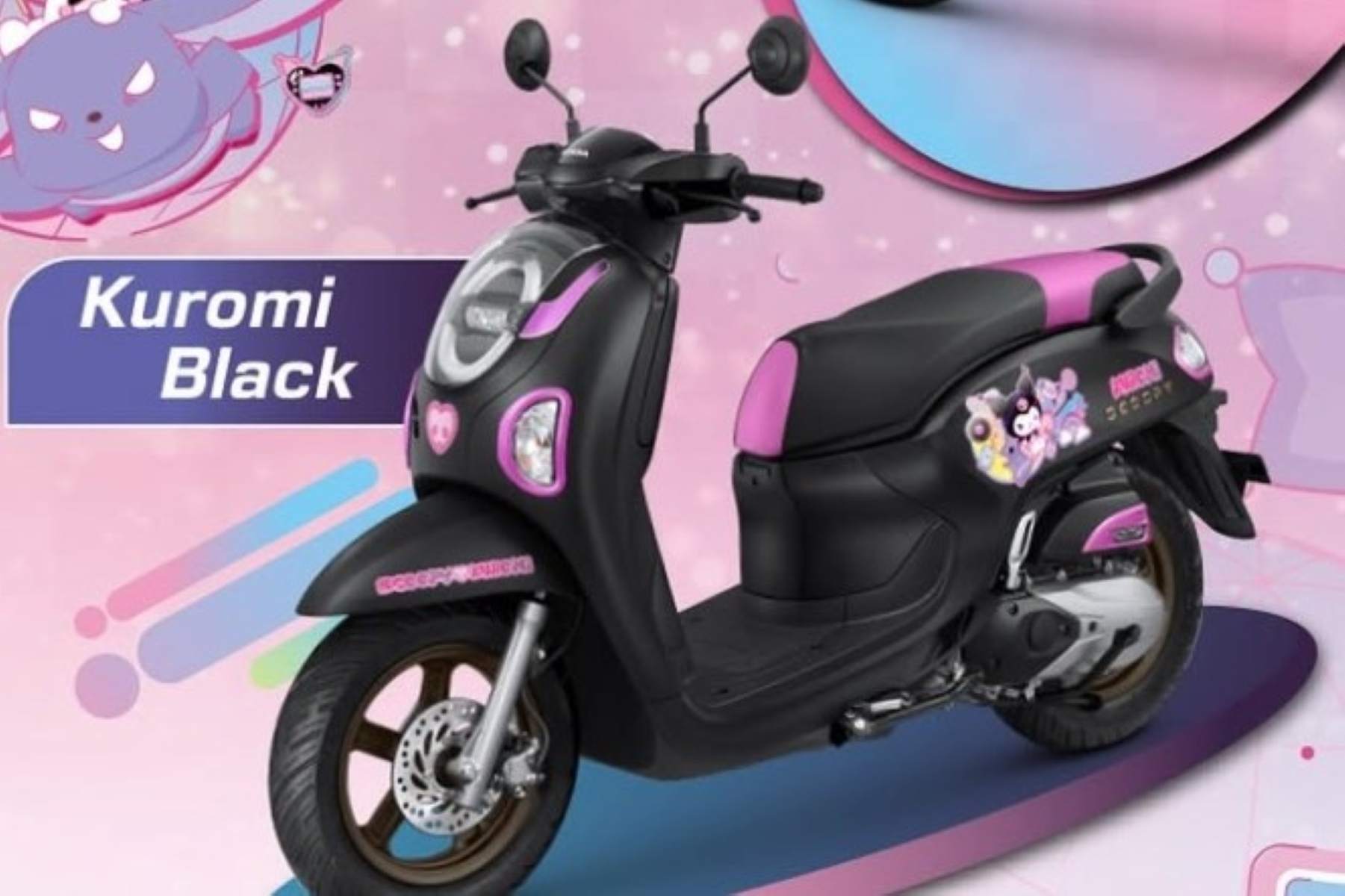 Astra Motor NTB Hadirkan Honda Scoopy Kuromi Limited Edition.