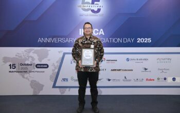 Dukung Keselamatan dan Keamanan di Industri Penerbangan, Jasa Raharja Terima Penghargaan pada HUT ke-55 INACA.