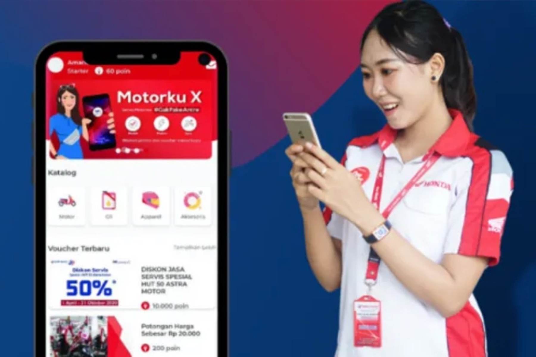 Aplikasi Motorku X, Membeli Motor Honda Jadi Lebih Mudah.