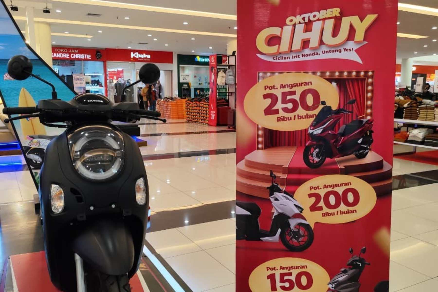 Honda NTB Gelar Pameran Motor di Mall, Banyak Promo & Keseruan Menanti Pengunjung.