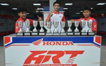 Astra Motor Racing Team Konsisten Podium di Final Mandalika Racing Series 2025.