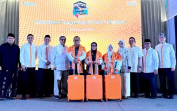 BTPN Syariah Kembali Berangkatkan Ratusan Nasabah dalam Program Umrah Satu Pesawat.