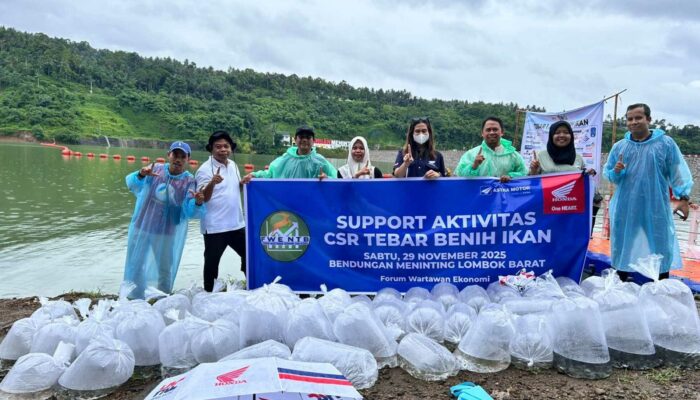 Astra Motor NTB Dukung Tebar Satu Juta Benih Ikan, Dorong Ekowisata dan Pemberdayaan Ekonomi Warga