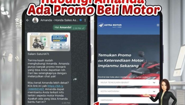 Amanda Honda Sales Assistant Hadir dengan Layanan Lebih Personal