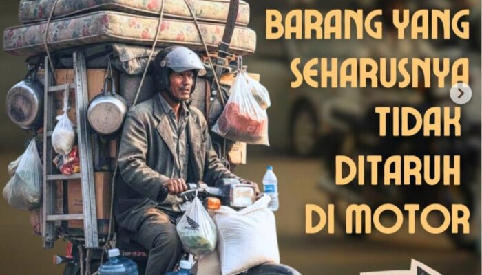 Penting! Barang yang Tidak Boleh Ditaruh di Sepeda Motor, Ini Tips Astra Motor NTB