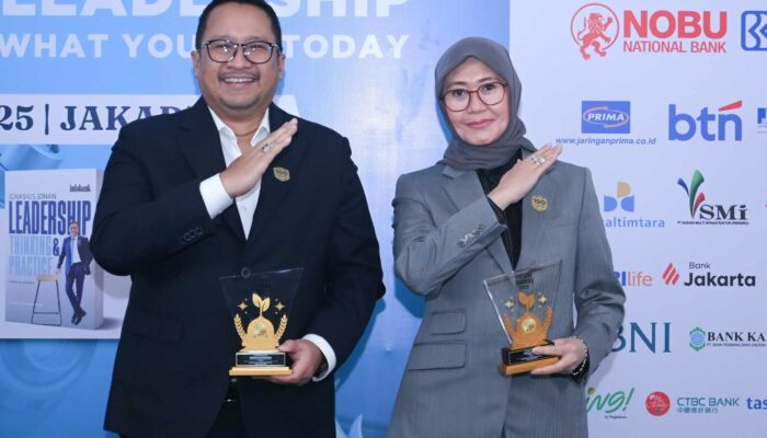 Dewi Aryani Suzana dan Harwan Muldidarmawan Terpilih sebagai The Next Future Leader 2025 oleh Infobank Media Group