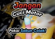 Hindari Sabun Colek Saat Cuci Motor, Astra Motor NTB Ingatkan Konsumen.