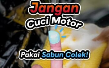 Hindari Sabun Colek Saat Cuci Motor, Astra Motor NTB Ingatkan Konsumen.