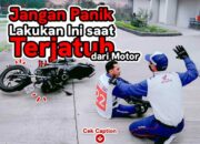 Astra Motor NTB Ingatkan Urutan Aman Saat Terjatuh dari Motor.