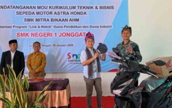 Sinergi Bersama SMK, Astra Honda Perkuat Kelas Industri SMK Melalui Donasi Sarana hingga Prioritas Kerja di AHASS.