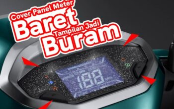 Speedometer Buram, Begini Cara Sederhana Mencegah Panel Meter Baret.