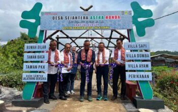 Yayasan AHM Kembangkan Desa Sejahtera Astra Honda di Ciamis.