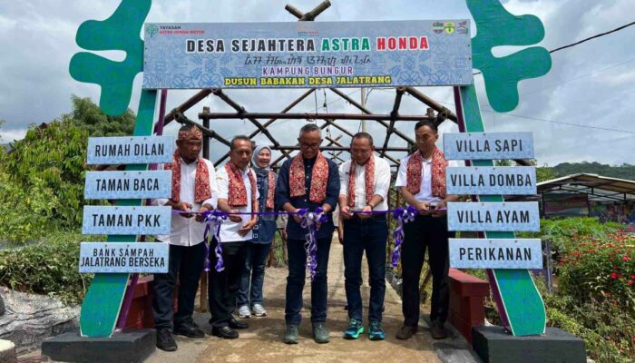 Yayasan AHM Kembangkan Desa Sejahtera Astra Honda di Ciamis