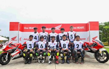 Siap Mengaspal di Lintasan Dunia, 10 Pebalap Muda Terpilih di Astra Honda Racing School 2026.