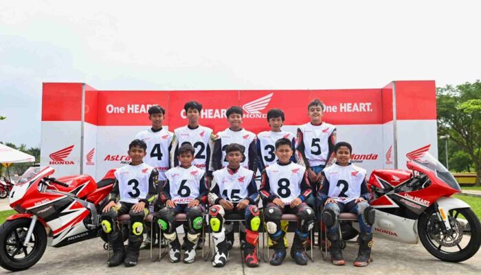 Siap Mengaspal di Lintasan Dunia, 10 Pebalap Muda Terpilih di Astra Honda Racing School 2026