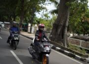 Astra Motor NTB Kampanyekan Cari Aman, Ingatkan Pengendara Motor Wajib Gunakan Jalur Lambat.