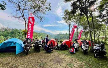 Perkuat Solidaritas dan Semangat #Cari_Aman, 60 Bikers Ramaikan Honda Bikers Motour Camp 2026 di Lombok Tengah.