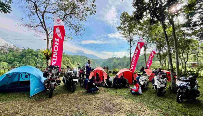 Perkuat Solidaritas dan Semangat #Cari_Aman, 60 Bikers Ramaikan Honda Bikers Motour Camp 2026 di Lombok Tengah