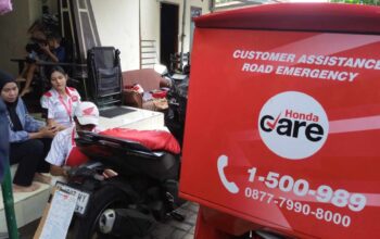 Honda Care Astra Motor Ampenan Tancap Gas Layani Konsumen hingga Depan Rumah.