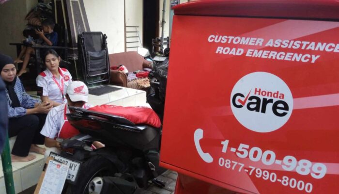 Honda Care Astra Motor Ampenan Tancap Gas Layani Konsumen hingga Depan Rumah