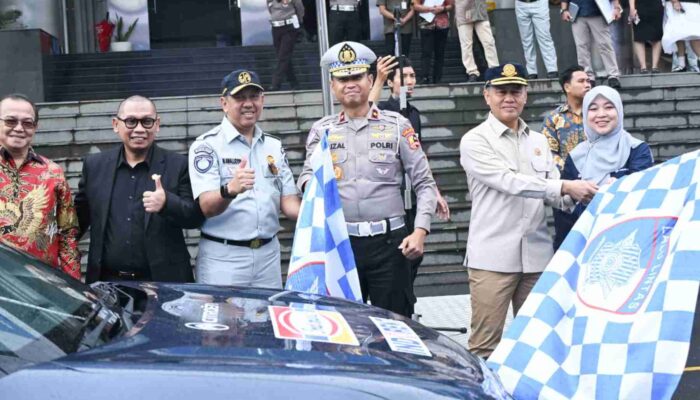 Jasa Raharja Hadir dalam Pelepasan Ekspedisi Elshinta Mudik Lebaran 2026, Perkuat Kolaborasi Keselamatan Transportasi Nasional