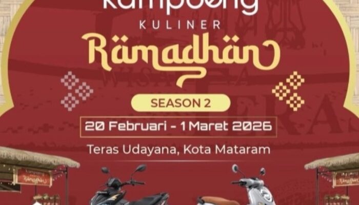 Honda NTB Ramaikan Kampoeng Kuliner Ramadan di Mataram
