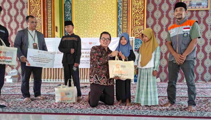 Ramadan 2026, LPS Edukasi dan Bantu Warga Lembar Lombok Barat