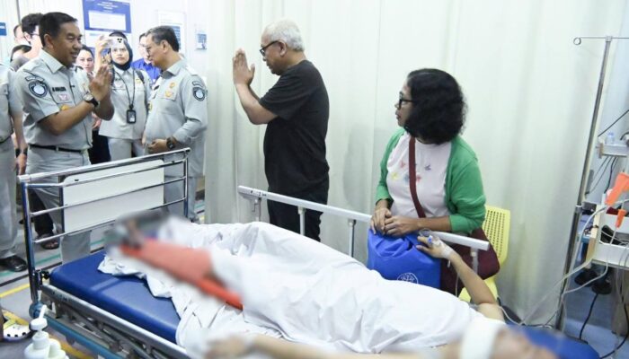 Tinjau Korban Kecelakaan Kereta di Bekasi, Jasa Raharja Telah Terbitkan Jaminan Biaya Perawatan ke 8 RS